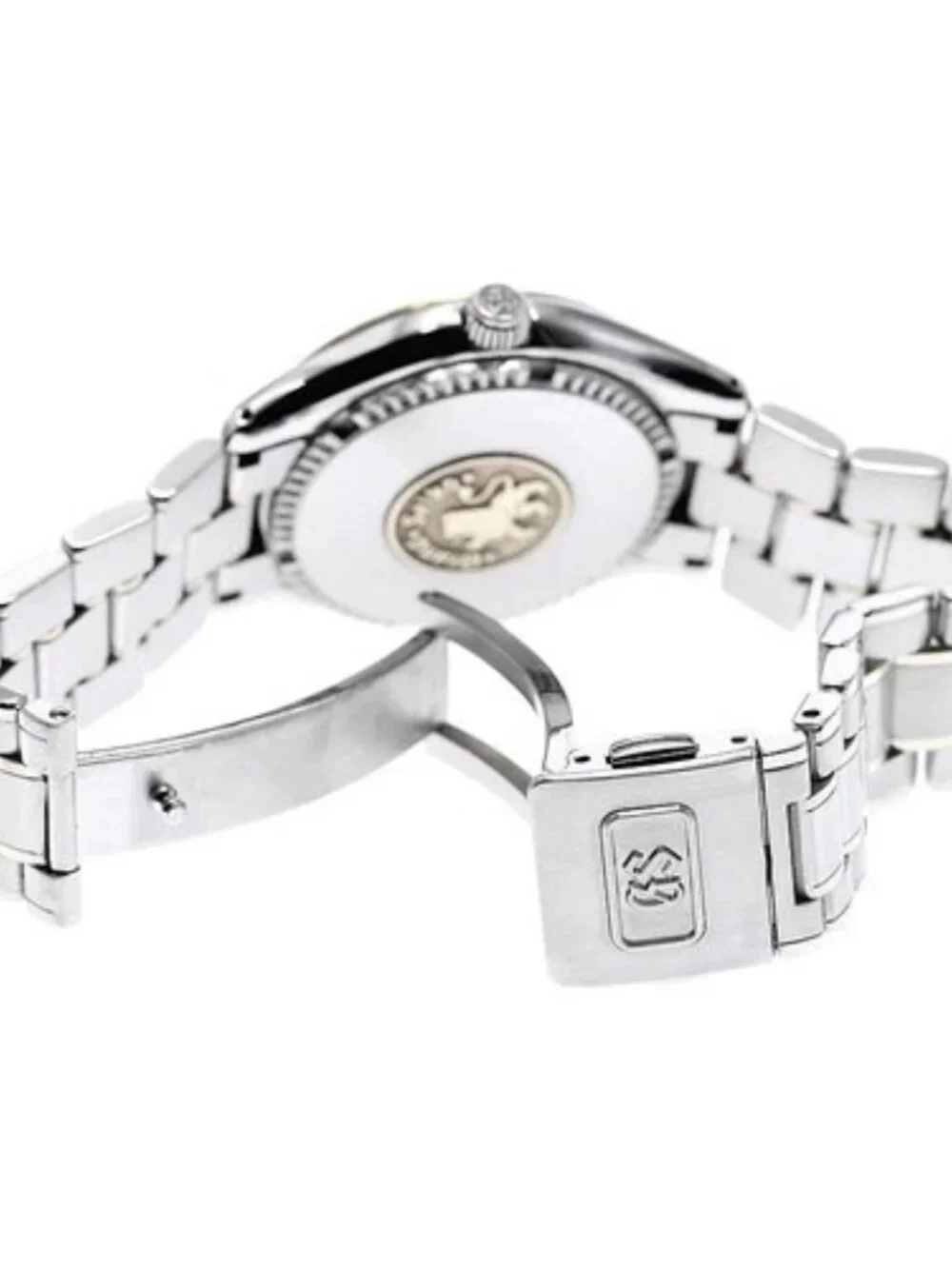 SEIKO Grand Seiko SBGX002/9F62-0A20 Date Silver Dial Quartz Men's Watch_959471